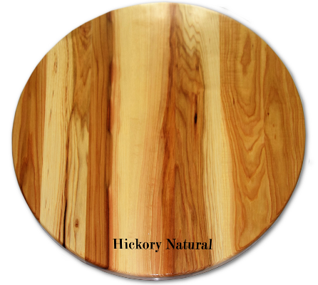 lazy susan Hickory