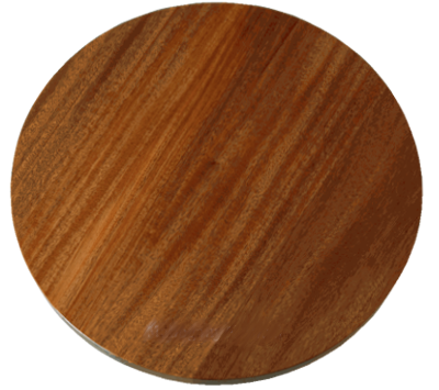 lazy susan mahogany