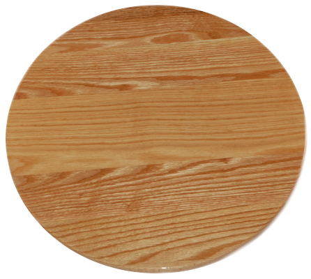 lazy susan oak