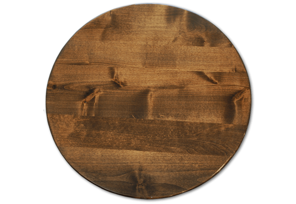 Walnut Stain on Alder Wood