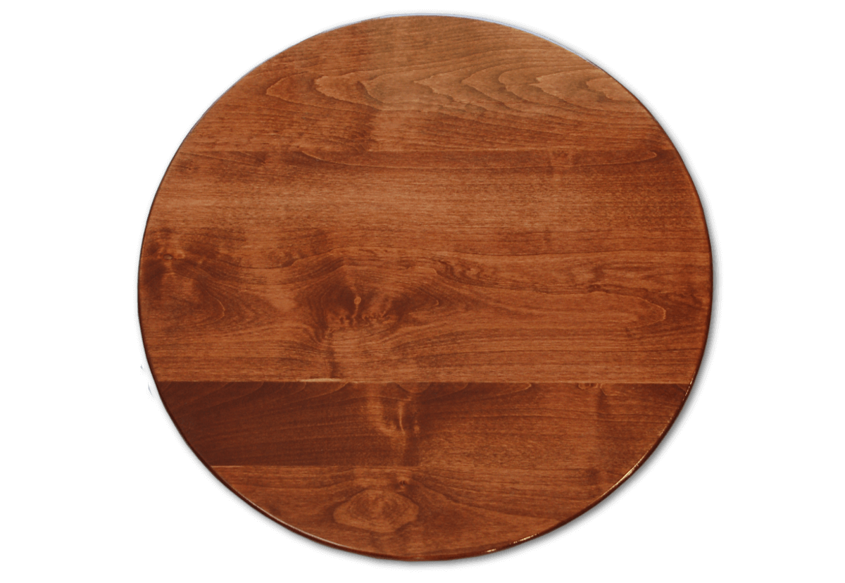 Chestnut Stain on Alder Wood