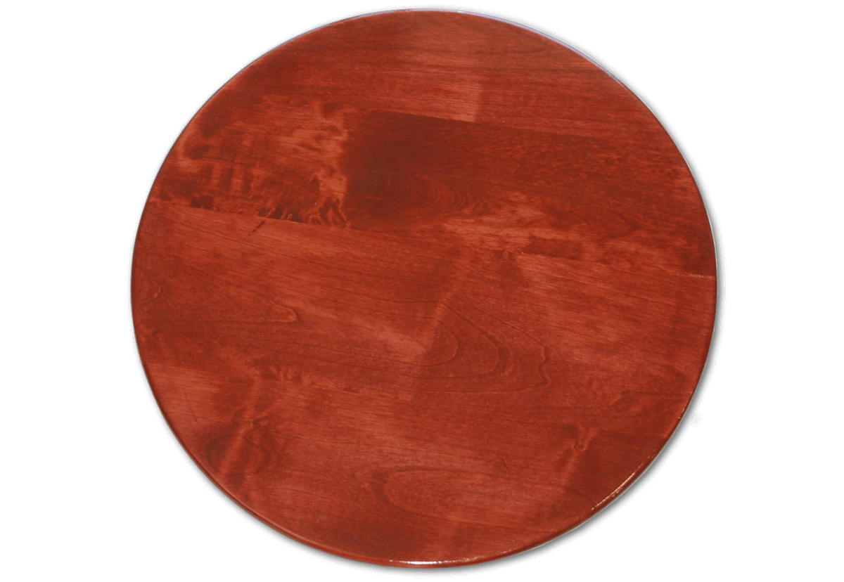 Sadona Red Stain on Alder Wood