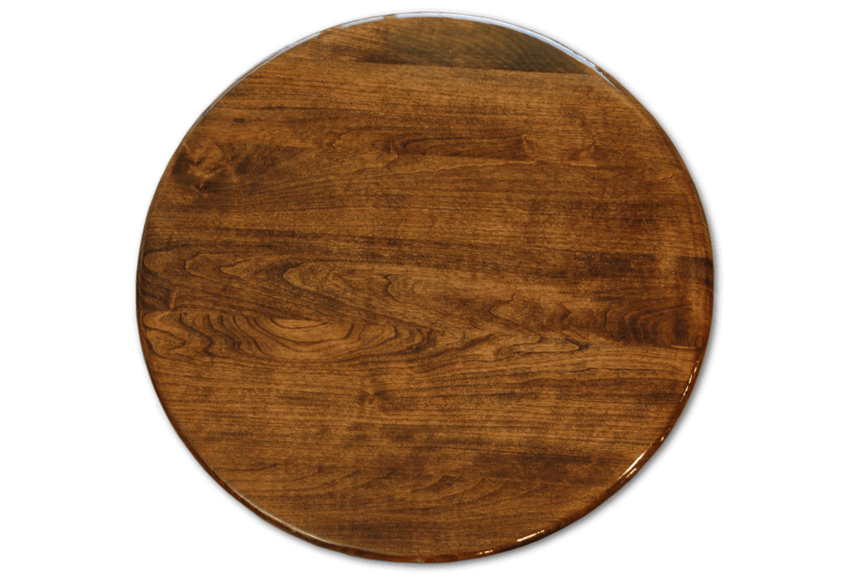 Dark Walnut on Cherry Wood