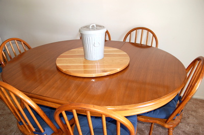 lazy susan in action