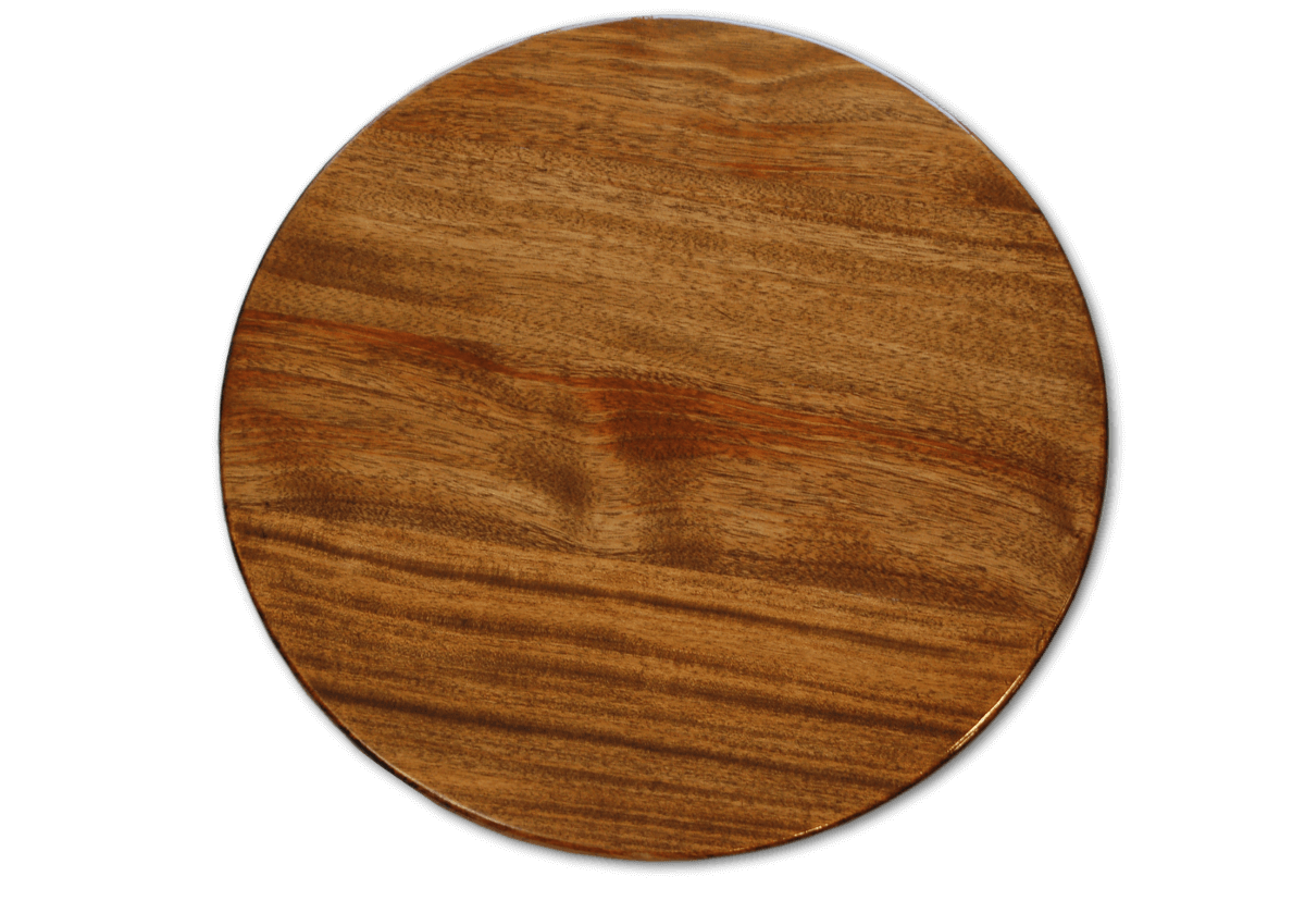Dark Walnut on Mahogany Wood