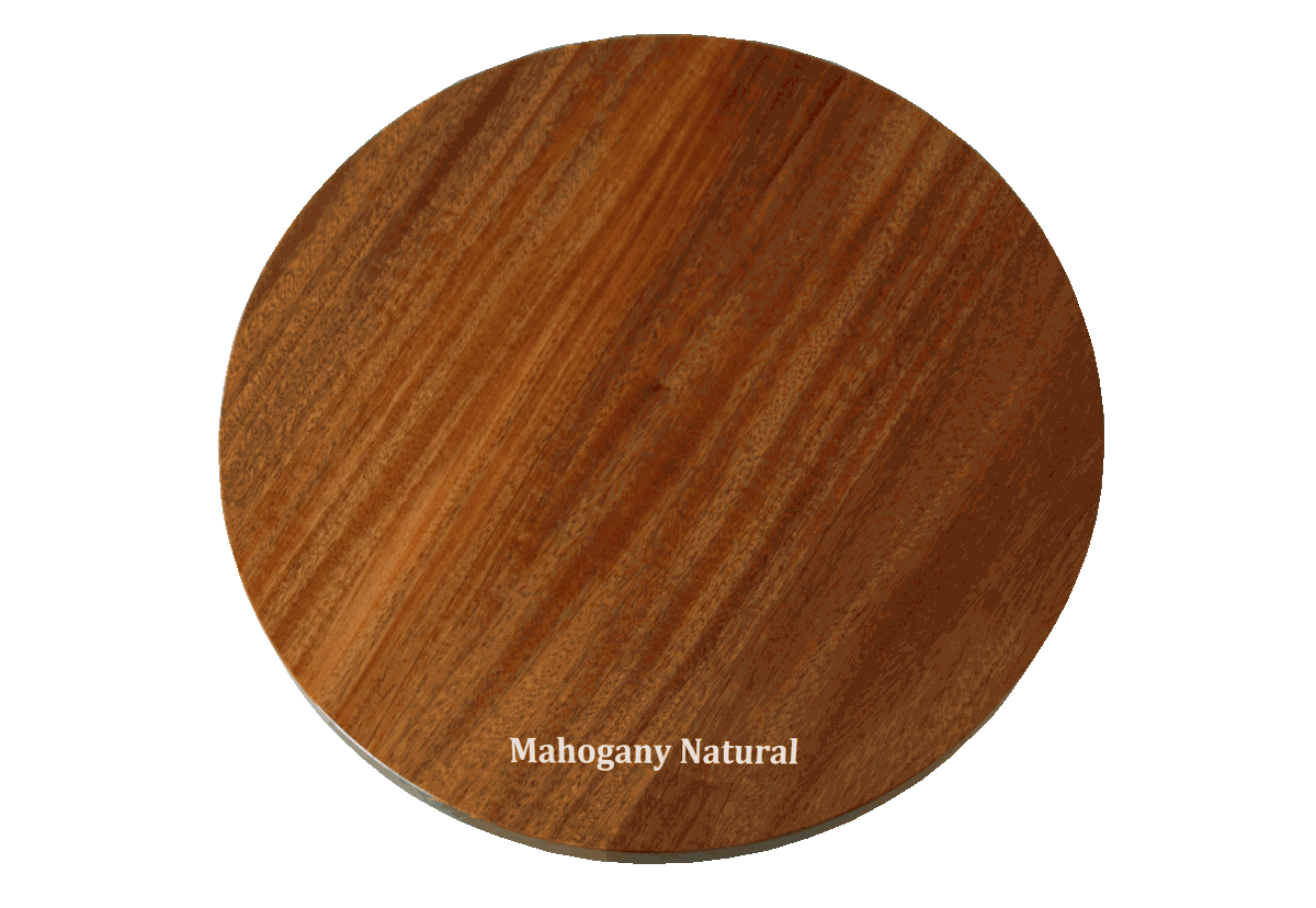 No Stain on Mahogany Wood