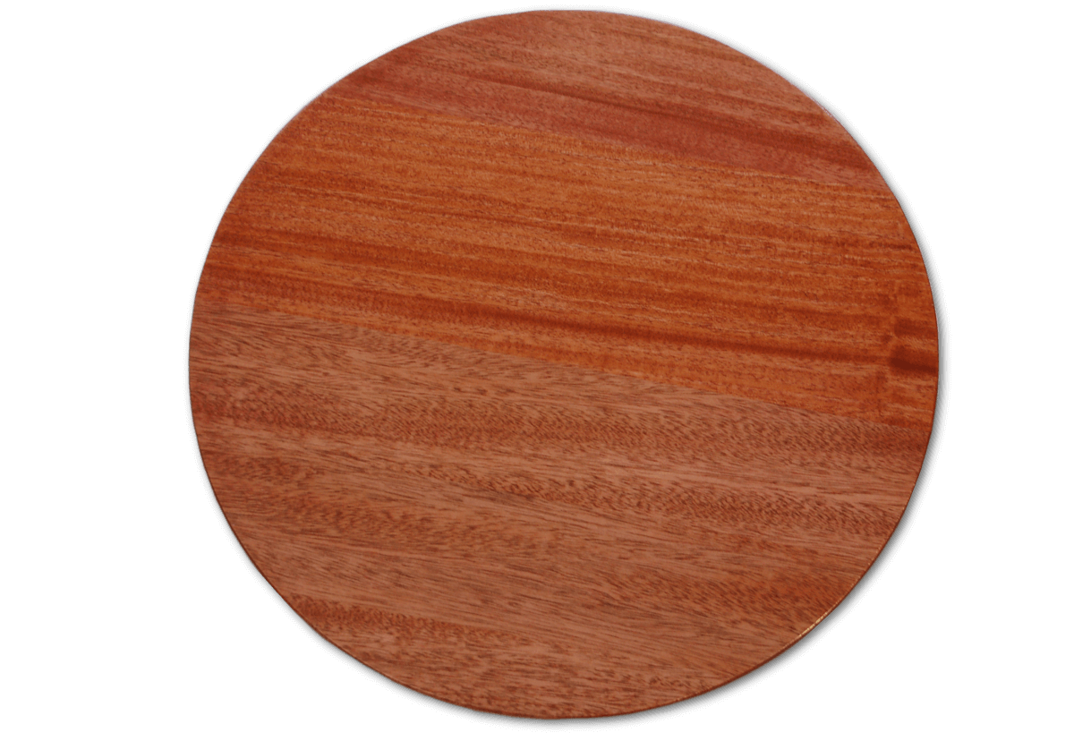 Sadona Red on Mahogany Wood