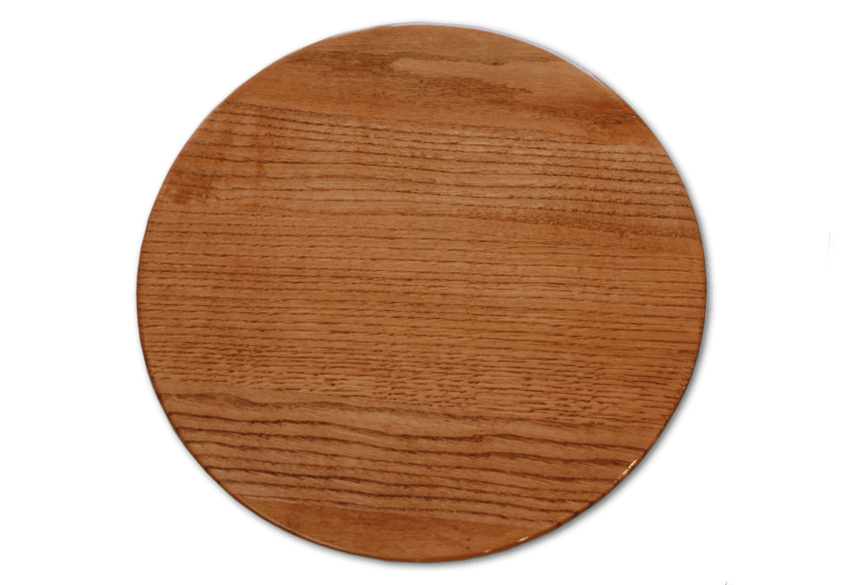 Red Chestnut Stain on Oak Wood